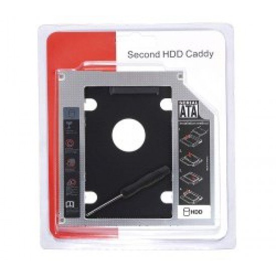 9,5 mm Notebook Dvd Micro Sata to Sata HDD SSD Dönüştürücü Kızak Caddy