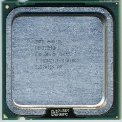 Intel Pentium 4 631 3,00 GHz İşlemci  Intel Pentium 4 631 3,00 GHz İşlemci