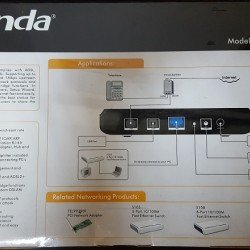 Tenda D810R ADSL2+ Modem Router 1 Port Tenda D810R ADSL2+ Modem Router 1 Port