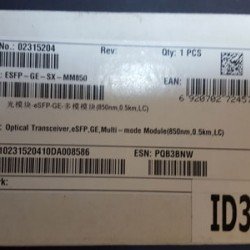 Huawei ESFP-GE-SX-MM850 SFP Modül Huawei ESFP-GE-SX-MM850 SFP Modül