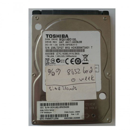 Toshiba 1TB  Harddisk