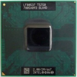 Intel Core2 Duo T5750 İşlemci Intel Core2 Duo T5750 İşlemci